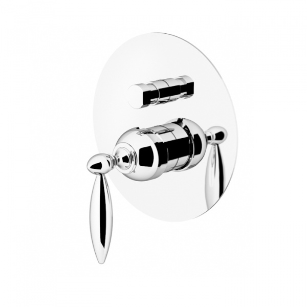 Gattoni Timor Встроенный смеситель для душа с внутренней частью, цвет хром