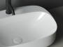 Умывальник чаша накладная овальная Element 595*420*155мм Ceramica Nova белый CN5012