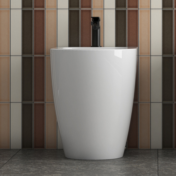 Globo Mode Биде напольное 53х34х43 см, цвет: белый