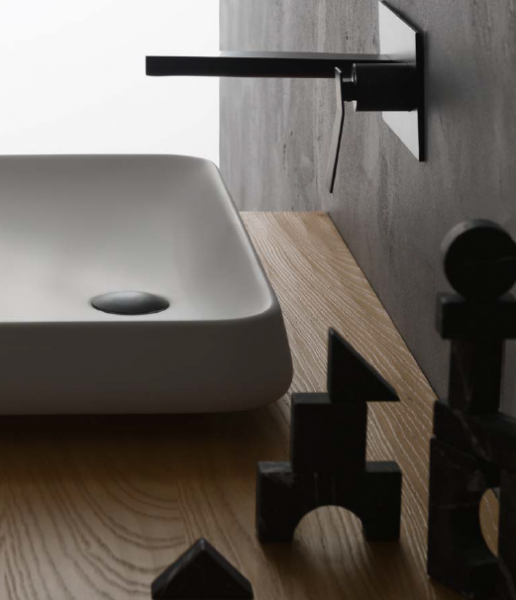 CERASA EDEN Комплект мебели подвесной 195 см со столешницей, накладной раковиной, зеркалом , мебель цвет: белый матовый/Corteccia Viva