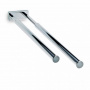 Decor Walther DW 735 Полотенцедержатель двойной 53см, подвесной, цвет: хром