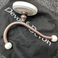 Devon&Devon Dorothy Вешалка-крючок подвесной, цвет: состаренная медь/белый