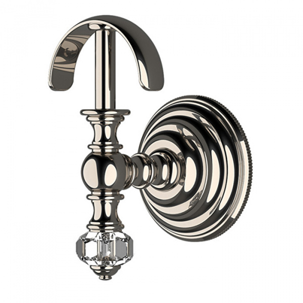 Devon&Devon Gemstone Крючок, подвесной, цвет: никель блестящий