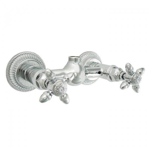 Nicolazzi Impero Смеситель для душа без гибкого шланга и лейки на 2 отверстия, цвет: хром