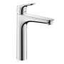 Hansgrohe Focus Смеситель для раковины 190, однорычажный, без донного клапана, цвет: хром