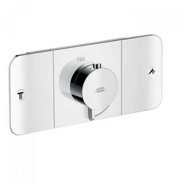 Axor One Смеситель для душа, термостатический, 2 потребителя и 1 доп. потребитель, внешняя часть, цвет: хром