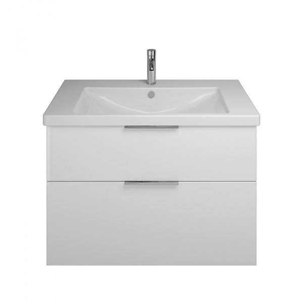 Burgbad Eqio Комплект мебели с раковиной 93см, цвет: белый глянец