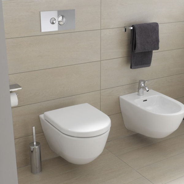 Laufen Pro Унитаз подвесной, безободковый, 53х36х34см., цвет: белый