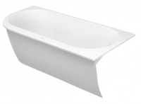 Ванна акриловая Duravit Darling New 190x90 угловая ассиметричная правая, пристенная