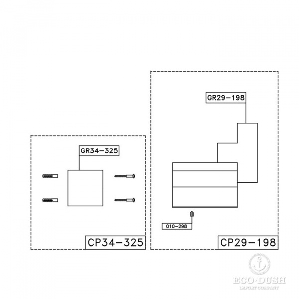 Stella Stella Крючок подвесной, 1082 цвет: хром