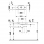 DURAVIT Happy D.2  Раковина 50x22 см, 1 отв., цвет: белый
