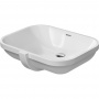 Duravit D-Code Раковина 56х40 см, без отв., с переливом, цвет: белый