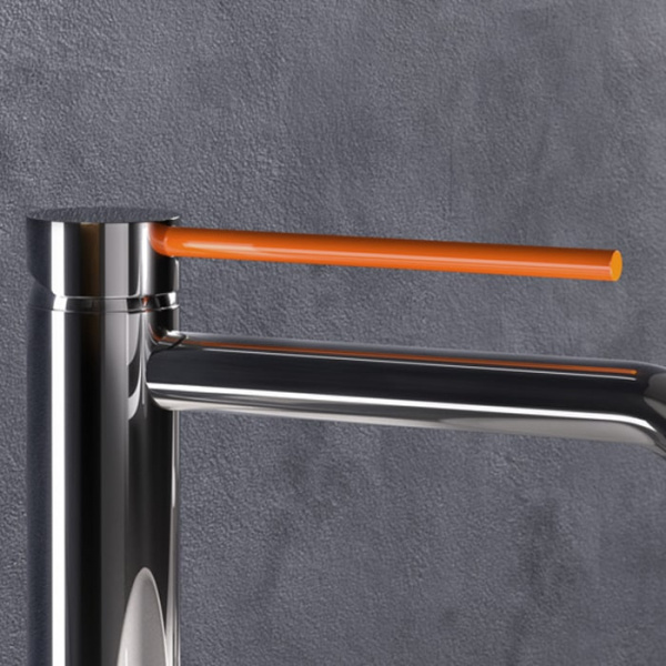 Gattoni Circle One Накладка на ручку смесителя для ванны и душа, цвет: Arancio