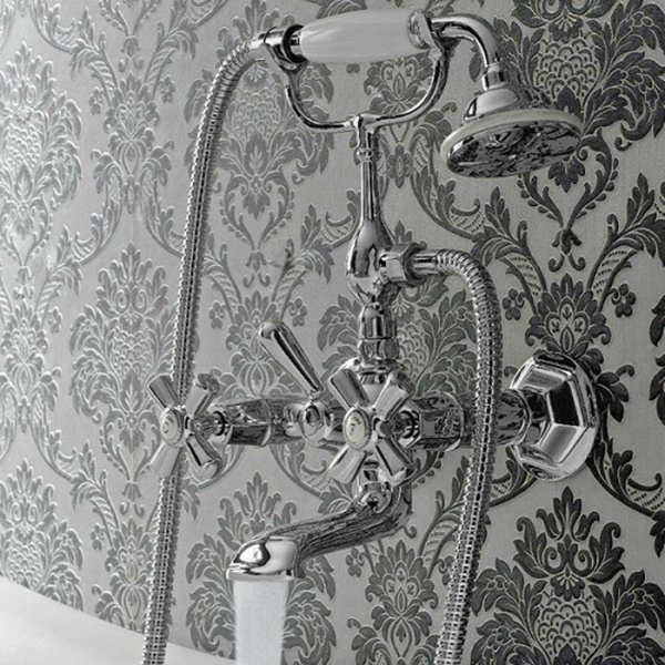 Sbordoni Deco Смеситель для ванны на 2 отверстия, цвет: хром