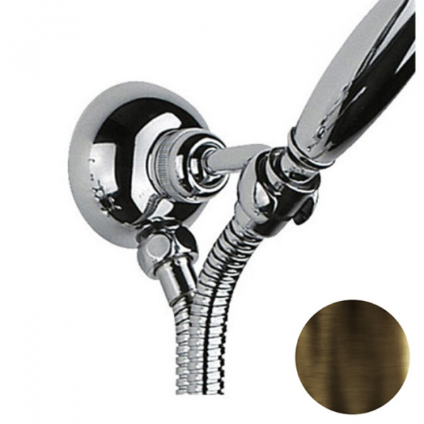 Nicolazzi Держатель душевой ручной лейки, с подводом воды 1/2", цвет: хром