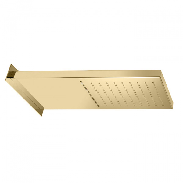 Bongio Soffioni Верхний душ 501х200 мм, 2 режимный, цвет: золото