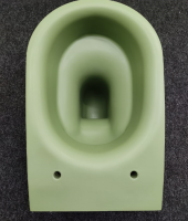 Kerasan Nolita Унитаз безободковый подвесной 55х35 см, с креплениями WB9N, цвет: Verde