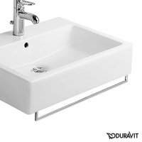 Duravit Vero Полотенцедержатель труба с квадратным сечением, 55x1.4см, хром
