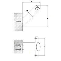 Gessi Ovale Крючок подвесной, цвет: хром