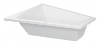 Ванна акриловая Duravit Paiova 180x140 угловая ассиметричная левая, встраиваемая