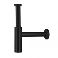 Hansgrohe Flowstar Сифон для раковины, дизайнерский, цвет: черный матовый