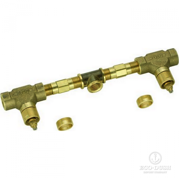 CISAL Внутренняя часть смесителя на 3 отверстия из стены для раковины, ZA01351004