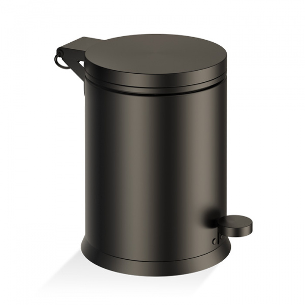 Decor Walther TE 38 SC Ведро 21xh29см, с педалью и крышкой, softclose, напольное, цвет: темная бронза