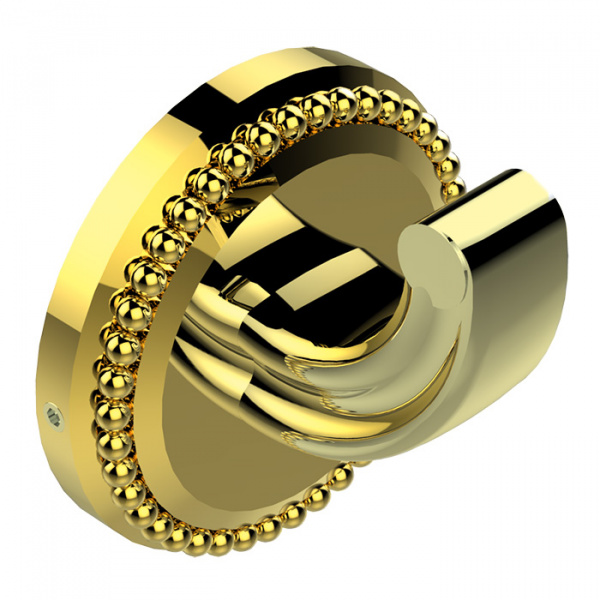 THG Amour De Trianon Крючок для одежды, одинарный, подвесной, цвет: полированное золото