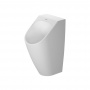 Duravit ME by Starck Dry Писсуар безводный, сток  горизонтальный Ø 5см, Воздушный затвор, вкл. Крепление, модель без „мушки“, с HygieneGlaze, цвет: белый