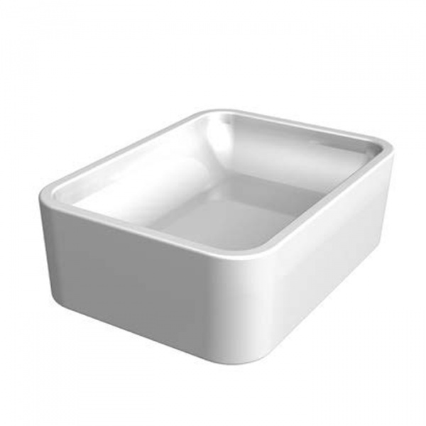 Bertocci Cento Мыльница подвесная, цвет: белая керамика/хром