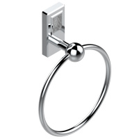 THG Métropolis cristal clair Полотенцедержатель - кольцо 18см., подвесной, цвет: хром/прозрачный хрусталь