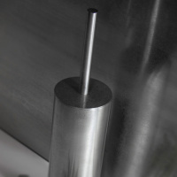 Ершик туалетный напольный матовая сталь Bongio Time 2020, цвет: матовая сталь