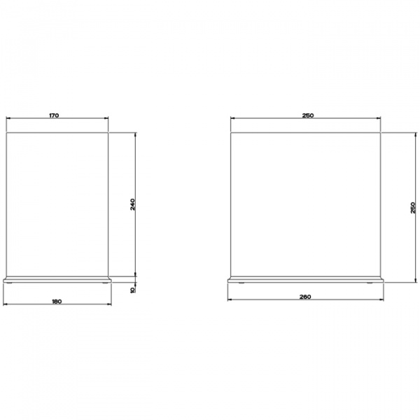 Gessi Eleganza Корзина для мусора, напольная, цвет: Finox/белый