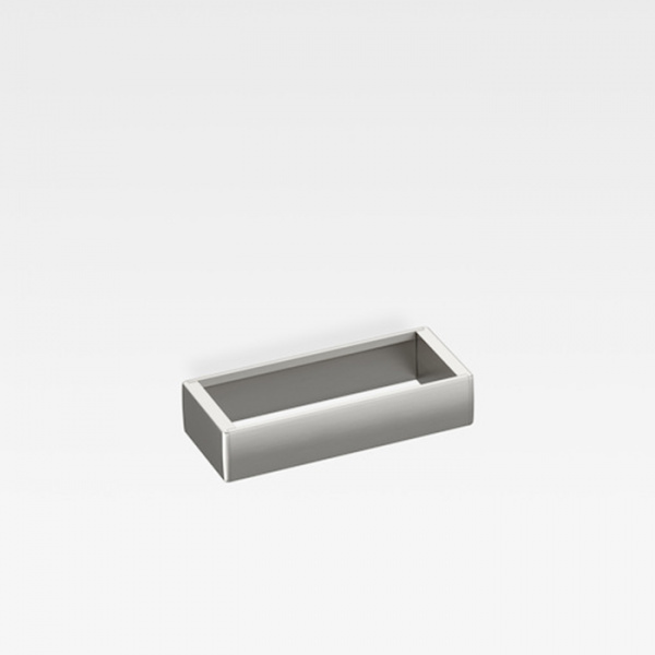 Armani Roca Island Полочка из профиля/полотенцедержатель 28.5см, подвесной, цвет: brushed steel