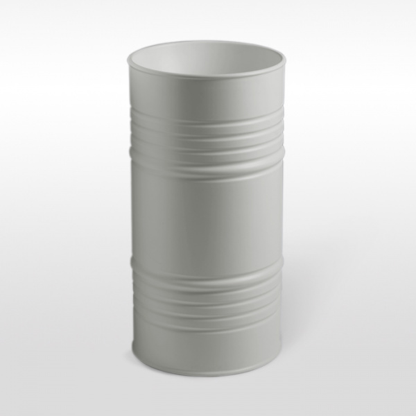 Kerasan Artwork Раковина 45х90 см, без отв., свободностоящая &quotBARREL&quot, слив в стену, цвет: Grigio matt