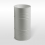 Kerasan Artwork Раковина 45х90 см, без отв., свободностоящая &quotBARREL&quot, слив в стену, цвет: Grigio matt