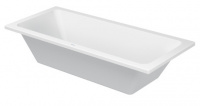 Ванна акриловая Duravit D-Code 180x80 прямоугольная, встраиваемая