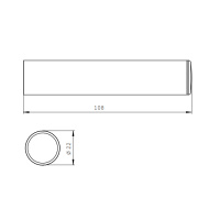 EMCO Mundo Держатель запасного рулона, горизонтальный, подвесной, цвет: хром