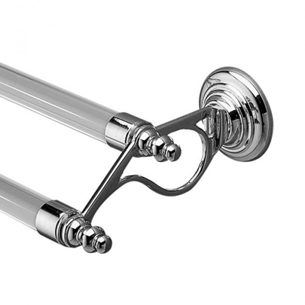 Devon&Devon Chelsea Полотенцедержатель двойной 55.2см., подвесной, цвет: хром