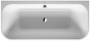 Ванна акриловая Duravit Happy D.2 180x80 овальная форма D, пристенная