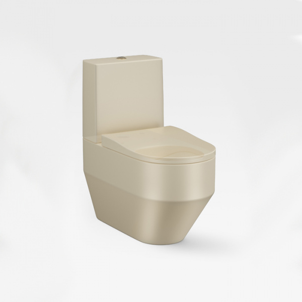 Armani Roca Baia Унитаз моноблок 56x38x41см безободковый, слив горизонтальный, цвет: greige