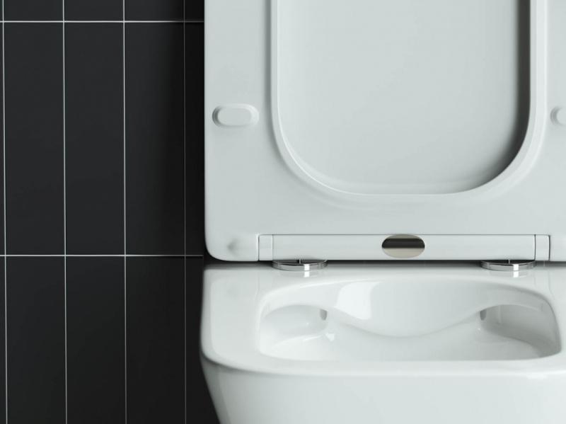 Подвесной унитаз Mono Rimless Ceramica Nova белый CN1902