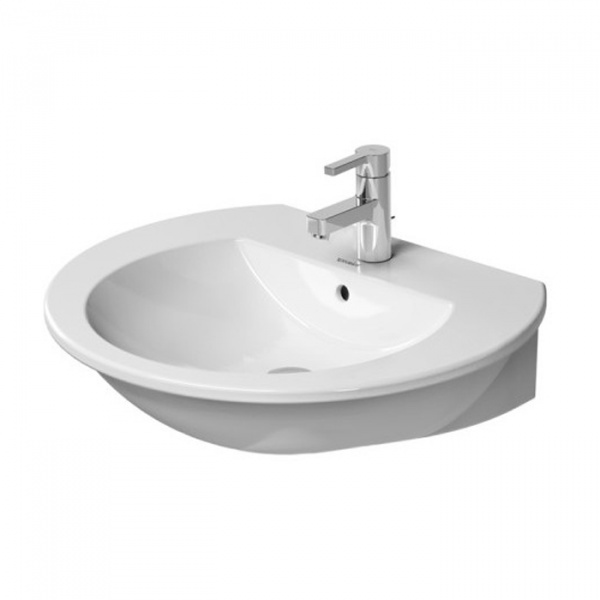 Duravit Darling New Раковина 55x48 см, 3 отв., цвет: белый