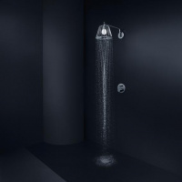 Axor LampShower Верхний душ 1jet, с держателем, цвет: хром
