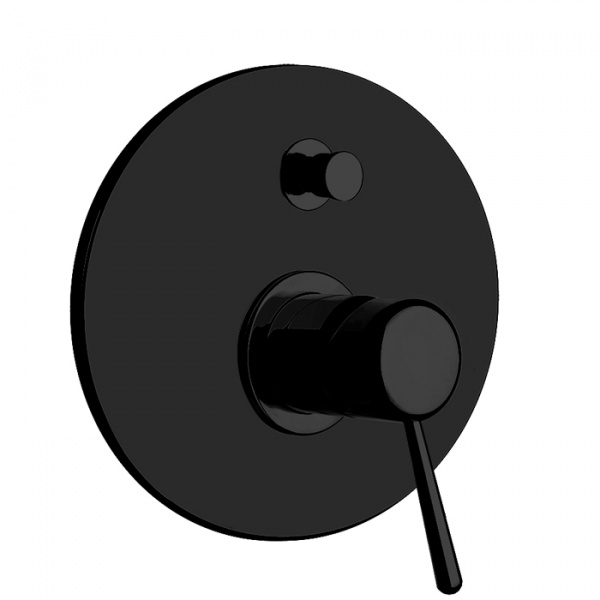 Gessi Goccia Встраиваемый однорычажный смеситель с переключателем, внешняя часть, цвет: black XL