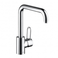 Axor Uno Смеситель для кухни, однорычажный, на 1 отв, излив 241мм, цвет: хром