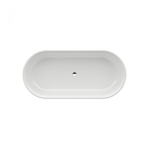 Laufen VAL Ванна 160x75x45см, отдельностоящая, с слив-переливом, материал: композит