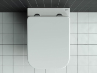 Подвесной унитаз Mono Rimless Ceramica Nova белый CN1902