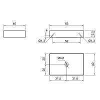 Antonio Lupi Stratos Раковина 40х63 см, без отв., цвет: белый