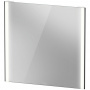 Duravit XViu Зеркало с подсветкой 82x80см, сенсорное управление, цвет: черный матовый